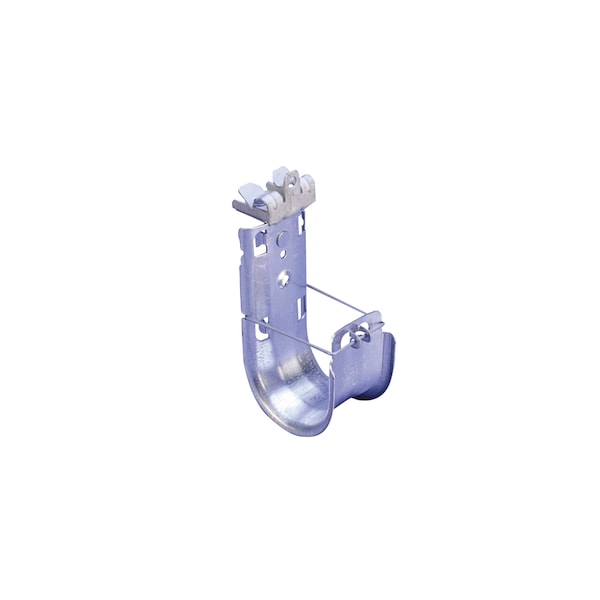 Nvent Caddy 1" J-HOOK TO FLANGE CLIP, 5/8-1/2 HAMMER ON, 50/PK, PK 50 CAT16HP58